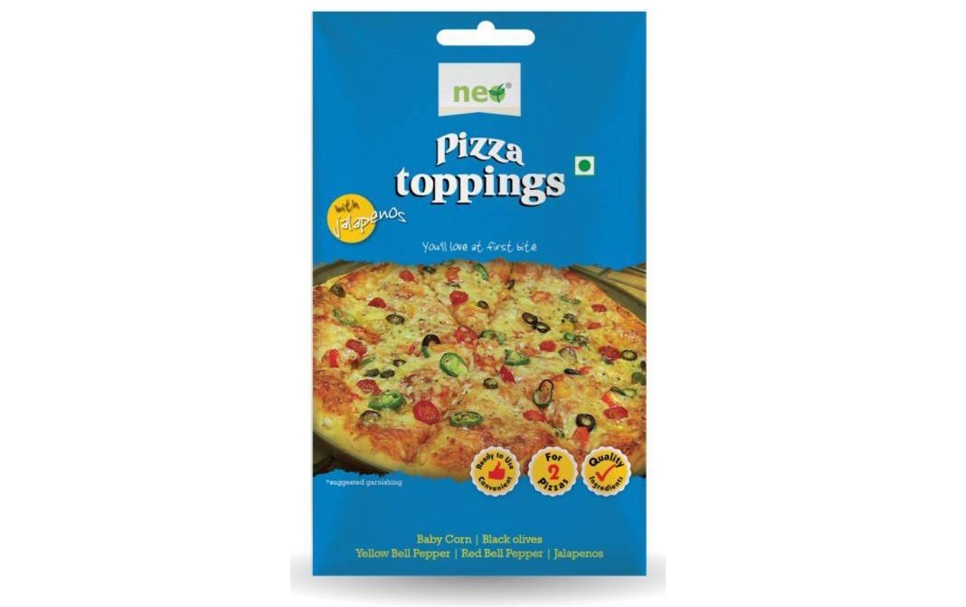 Neo Pizza Toppings With Jalapenos    Pack  110 grams